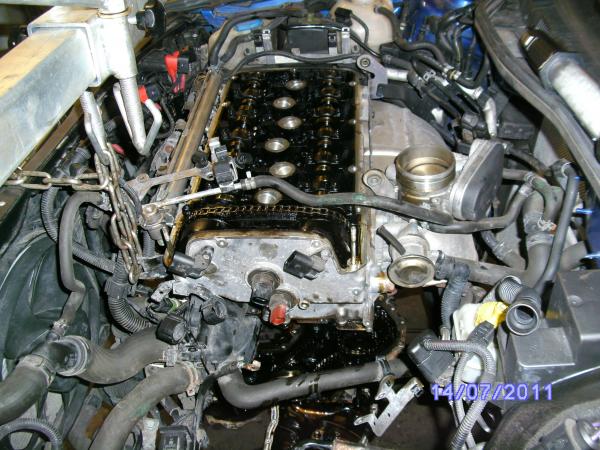 Beim Steuerkette wechseln! Hat echt fun gemacht! :-)