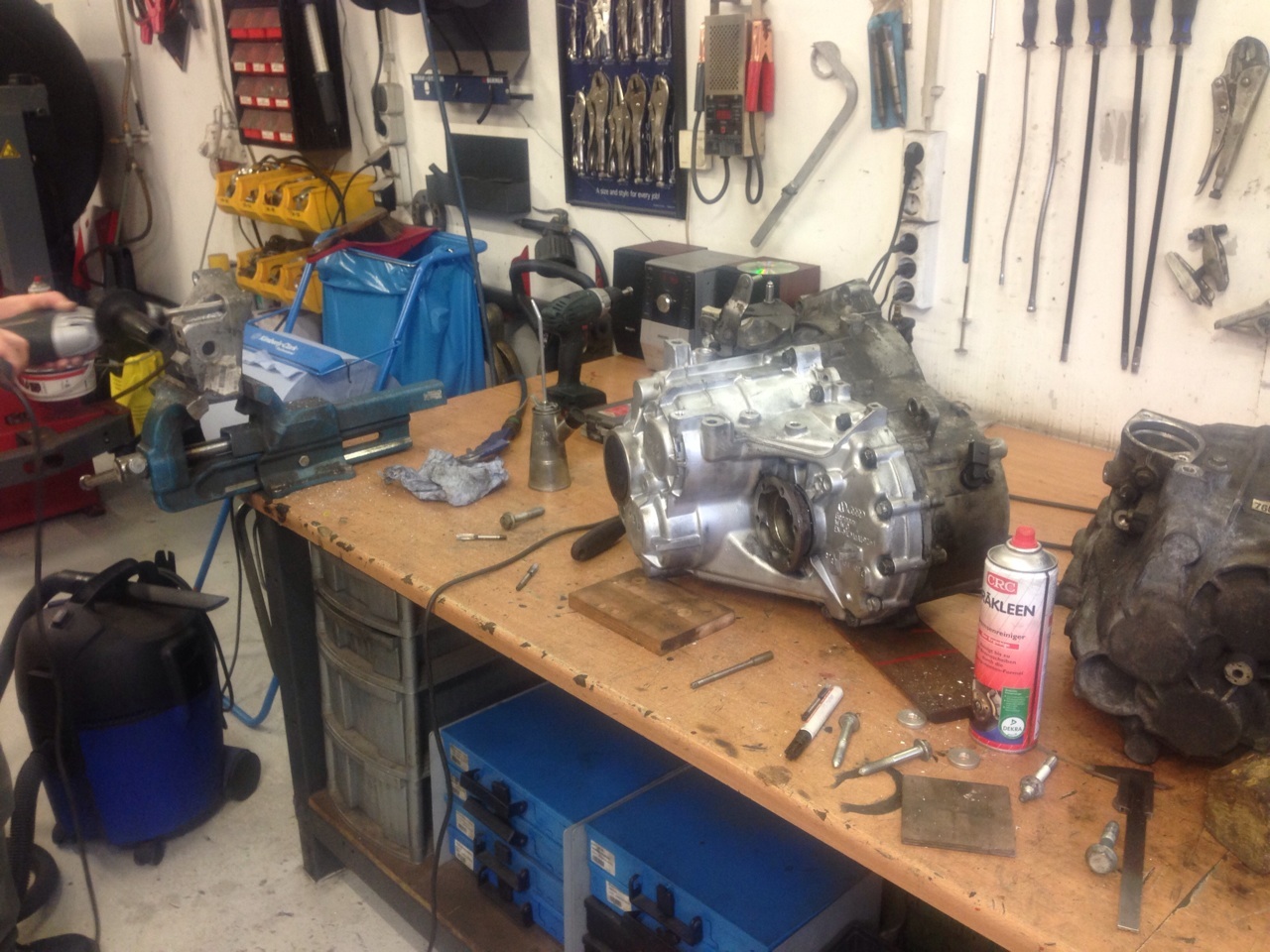 Getriebeupgrade da beim originalen aufeinmal der 4. Gang weg war...