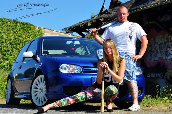 Mein Golf, ich und schatz