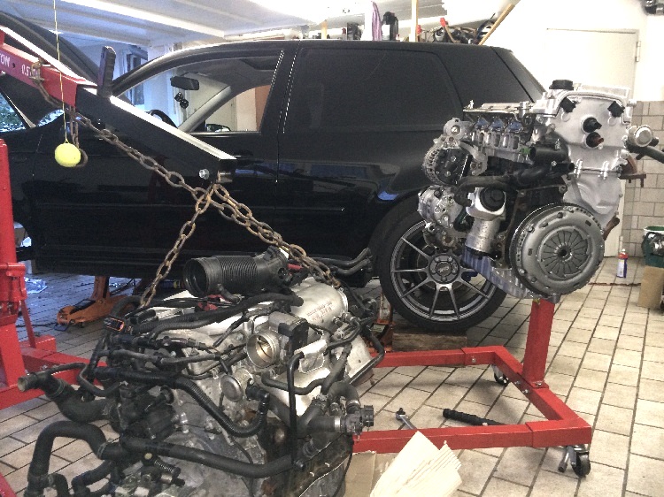 neuer Motor vs. alter Motor